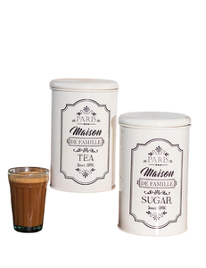 Nuevo diseño de metal reciclado de lujo para cocina, rellenable, iridiscente, Blanco esmerilado, acabado transparente, centenar y tarros con tapa - Product Image 5