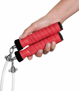 Gran oferta de alta calidad, deportes, personalizado, ajustable, Fitness, entrenamiento de velocidad rápida, cuerda para saltar con soporte de peso - Product Image 5