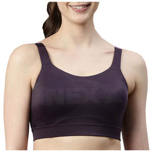 Soutien-gorge de sport pour femmes imprimé de logo personnalisé dernière conception Spandex Polyester respirant pour la salle de sport, le yoga et l'entraînement - Product Image 1