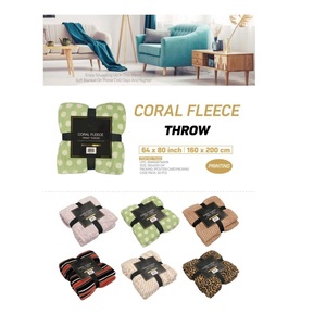 Tissu polaire à motif de points pour usage domestique 71490 - Product Image 1