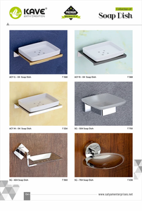 Jabonera duradera de acero inoxidable Tricon CP, jabonera de baño montada en la pared, accesorio de higiene de diseño moderno - Product Image 5