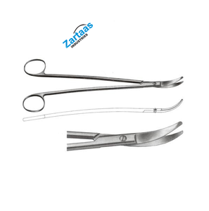 Fabricante y exportador de instrumentos quirúrgicos de tijeras Satinsky de acero inoxidable de alta calidad - Product Image 2