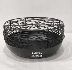 Panier à fruits en métal moderne et robuste 2026, cage à fruits minimaliste et élégante, porte-fruits fonctionnel, décoratif, durable, élégant et tendance - Product Image 1