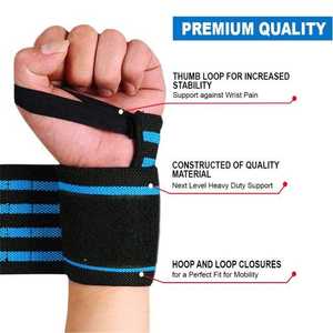 สายรัดข้อมือปรับได้คุณภาพสูงสายรัดข้อมือเกรดมืออาชีพสำหรับงานหนัก - Product Image 6