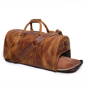 Sacs de voyage en cuir pour hommes, sacs de sport, sacs de week-end, sacs de voyage, sacs de sport, sacs de voyage pour hommes, vente en gros - Product Image 4