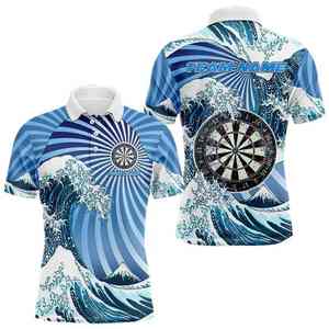 Tallas grandes para hombres Vintage de punto para camisas Sólido Digital Impreso 100% Algodón Anti-Pilling Verano Unisex Casual - Product Image 2