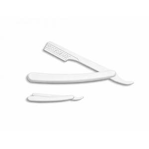 Navaja de Afeitar Desechable con Mango de Plástico, Navaja de Barbero de Un Solo Uso - Product Image 4