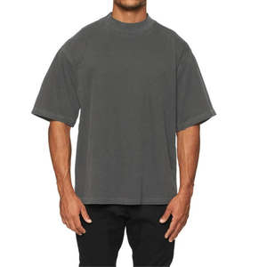 Camisetas de Algodón Personalizadas para Hombre, a la Moda, de Alta Calidad, Transpirables, Ecológicas, de Secado Rápido, Ropa Casual de Color Sólido - Product Image 2