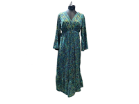 Robe longue décontractée pour femme, style bohème vintage, coupe trapèze, en soie Y2K, écologique, naturelle, streetwear, été, plage, avec franges