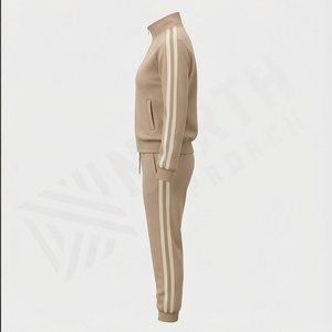 Ensemble de survêtement décontracté pour femmes, à capuche, streetwear, best-seller, 100% coton, polaire, écologique, pour l'entraînement, le jogging, la salle de sport - Product Image 3