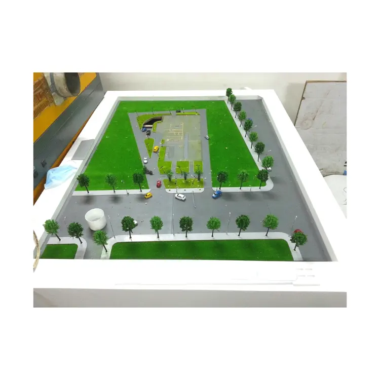 Architecture Model High Quality Handmade Using For Real Estate Display Packed In Strong Wooden Cases Or Air Aluminum Boxes