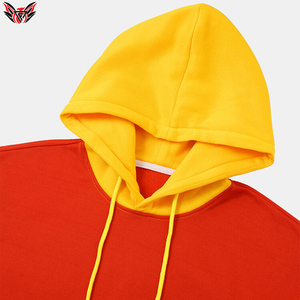 Sweat-shirts tendance pour hommes 2023 de haute qualité, logo personnalisé, vêtements d'hiver unis, prix d'usine, polaire teint uni, respirant et écologique - Product Image 3