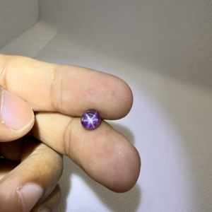 Cabujón individual de calidad fantástica de gama alta, piedra de moissanita suelta, estrella de zafiro, Srilanka Natural - Product Image 1