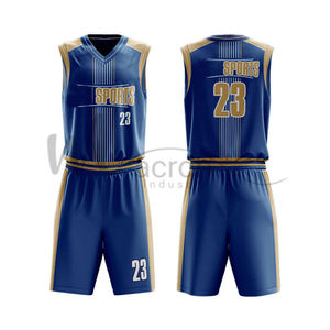 Uniforme de basket-ball de haute qualité, tendance, nouvelle arrivée, avec logo personnalisé, sublimation, dernier style, ensemble de maillots de basket-ball - Product Image 1