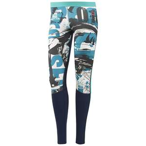 Leggings de yoga pleine longueur par sublimation personnalisée Pantalon brodé de qualité avec impression de sublimation unique - Product Image 4