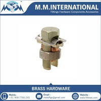 Conector de pernos divididos de latón, nueva tecnología, para conectar y empalmar, disponible a precio de venta al por mayor