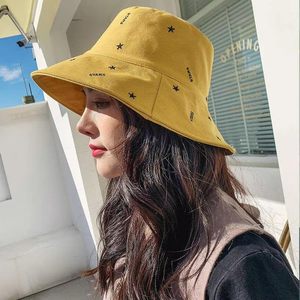 Nouvel arrivage mode personnalisé bonne qualité été pêche seau chapeau réversible chapeaux hommes femmes - Product Image 2