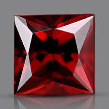 Granate Rojo Natural de 2 mm, Corte Princesa Cuadrado, Piedra Preciosa Suelta de la Mejor Calidad para la Fabricación de Joyas - Product Image 4