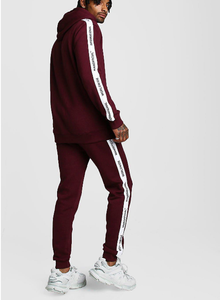 Design personnalisé de haute qualité Survêtement d'automne décontracté avec fermeture éclair et cordon pour hommes Taille XXL Plus Vêtements de sport imprimés avec logo - Product Image 5