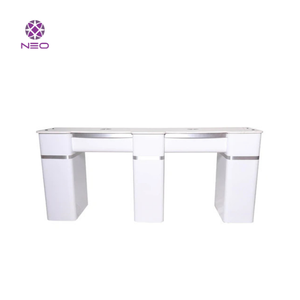 Mesa de manicura de baja MOQ, fabricación de Vietnam, muebles de salón de belleza personalizados, MESA DE MANICURA de uñas 2024 - Product Image 1