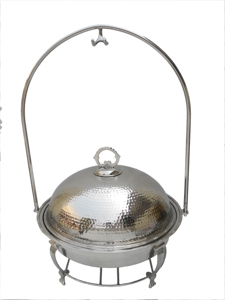 Customized Shape Food Warmer Chafing Dish Copper Plated Finishing Chafing Dish Engagement Party Catering Serving Chafing Dish - Product Image 4