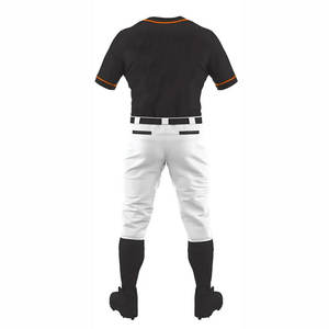 Wholesale Fashion <b>School</b> Teams Baseball <b>Uniforms</b> Softball Printing <b>Uniform</b> Set Custom Logo Printed Baseball Kit Baseball Jersey - Product Image 3