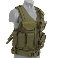 Super Venta al aire libre chaleco táctico impermeable Paintball entrenamiento chaleco