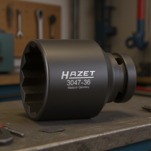 Hazet 12-Point Square Impact <b>Socket</b> 1/2''-High Quality Product - Product Image 3