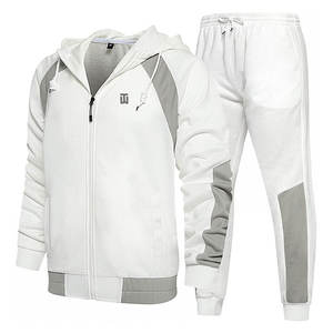 Ensemble de survêtement léger en laine/polyester de haute qualité pour homme, taille personnalisable, respirant, pour l'hiver et les loisirs - Product Image 1