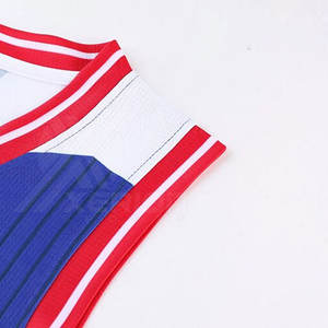 Uniforme de basket-ball à bas prix à séchage rapide uniforme de basket-ball d'équipe en stock uniforme de basket-ball - Product Image 4