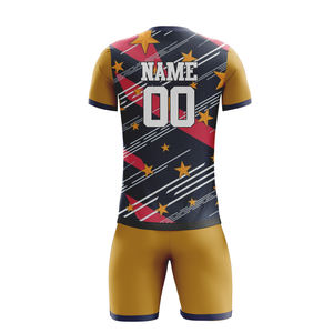 Uniforme de football d'usine en gros, maillot de football, uniforme de football, t-shirt personnalisé, ensemble pas cher, maillot de football pour homme - Product Image 2