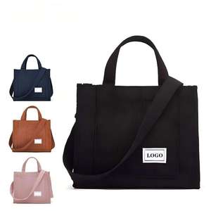 BSCI personnalisé velours côtelé fermeture éclair <span class=keywords><strong>sac</strong></span> à bandoulière coton toile, <span class=keywords><strong>sac</strong></span> à main décontracté fourre-<span class=keywords><strong>tout</strong></span> femme Eco <span class=keywords><strong>sac</strong></span> à bandoulière Vintage sacs <span class=keywords><strong>de</strong></span> messager - Product Image 1