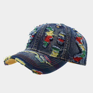 Gorra Blanca Personalizable con Bordado, Estilo Desgastado, Lista para Marca Propia, Venta al por Mayor - Product Image 3