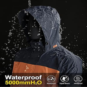 2025 nuevo diseño chaqueta cortavientos para lluvia de alta calidad para hombres Sport Wind Breaker hombres chaquetas de lluvia de primavera subidas por Dress Sports - Product Image 4