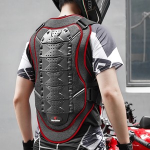 Chaqueta de Motociclismo con Protección Certificada CE, Chaqueta de Motociclismo Profesional de Carreras con Protección para Hombros, Codos y Espalda - Product Image 3