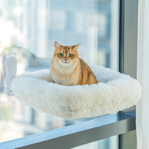 लक्जरी बिल्ली खिड़की के साथ मजबूत चूसने कप प्रीमियम लाउजर सीट के साथ इनडोर बिल्लियों के लिए - Product Image 1