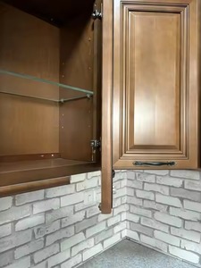 Enbl Hot Selling Indonesia Modern Modular Solid Wood Kitchen Cabinets Furniture Cupboard for Home Kitchen Pantry Drawer Basket - Product Image 2