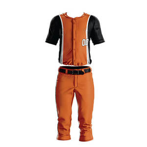 Nuevo uniforme de béisbol ligero y cómodo, uniforme de béisbol de precio razonable para adultos con logotipo personalizado - Product Image 3