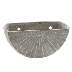 Nuevo 2024 maceta de hierro con cajón rectangular galvanizado natural hecha a mano de alta calidad para uso de decoración navideña en MOQ bajo - Product Image 1