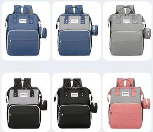 ถุงใส่ผ้าอ้อมสำหรับคุณแม่พร้อมแท่นวางบนเตียงกระเป๋าเปลี่ยนผ้าอ้อม - Product Image 3