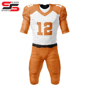 Uniforme de fútbol americano personalizado Camisetas de fútbol Camiseta de fútbol americano OEM Hecho Ropa de fútbol en blanco Ropa de tela de secado rápido - Product Image 6