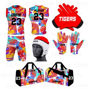 PURE Compression à Capuche 7 Sur 7 Drapeau Personnalisé Maillots De Football Uniformes Entièrement Sublimé Équipe 7 Sur 7 Sac De Sport Gants De Football - Product Image 2