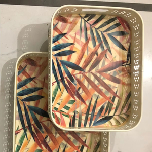 Plateau de service en métal fait main de qualité supérieure, design moderne, multifonction, compatible lave-vaisselle et micro-ondes, utilisation en restaurant, meilleure qualité, exporté - Product Image 1