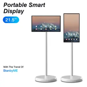 Amaboo New Arrival Mobile Tv Portable Wifi Screen Projection Tv Usb Touchscreen Floor Standing Standby Me Tv