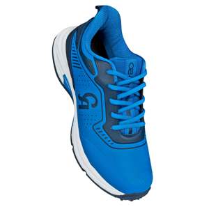 Zapatos de Cricket CA PRO Junior JR-20 Blancos/Azules para Niños, Zapatos de Béisbol - Product Image 2
