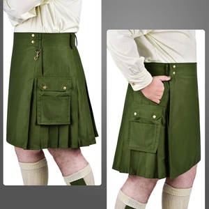 Confortable hommes coton Kilts meilleur prix hommes coton Kilts plaine teint hommes coton Kilts à vendre - Product Image 2