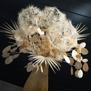 Juego de jarrones de Metal dorado cepillado, jarrones decorativos modernos para decoración del hogar, centro de mesa para sala de estar, floreros de mesa - Product Image 4