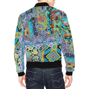 Blouson d'aviateur unisexe de haute qualité impression par sublimation 3D personnalisée blouson d'aviateur pour hommes - Product Image 4