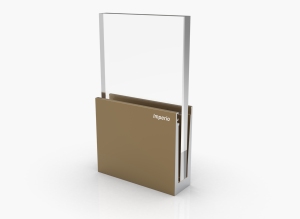 Système de balustrade en verre et aluminium IMPERIO PRO Premium pour balcons, escaliers et terrasses, avec un design de base moderne - Product Image 3