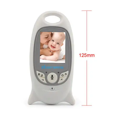 आठ भाषाओं वाले बेबी मॉनिटर 5V1.5A के साथ अच्छे दृश्य दृष्टि के लिए शीर्ष गुणवत्ता OEM स्वागत बेबी मॉनिटर बड़ी स्क्रीन एलसीडी